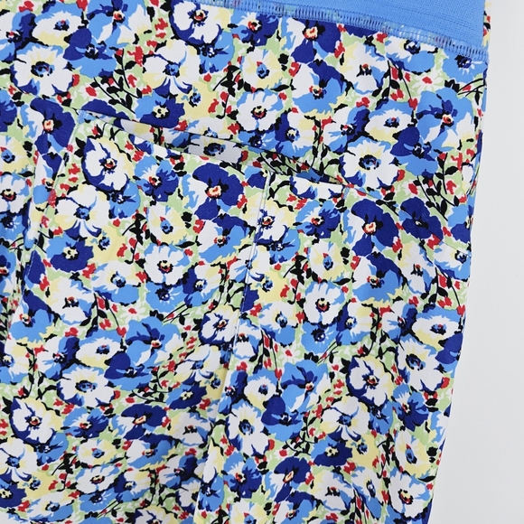 RLX Golf by Ralph Lauren Floral Print Pleated Performance 17" Skort Size Large - Picture 7 of 9